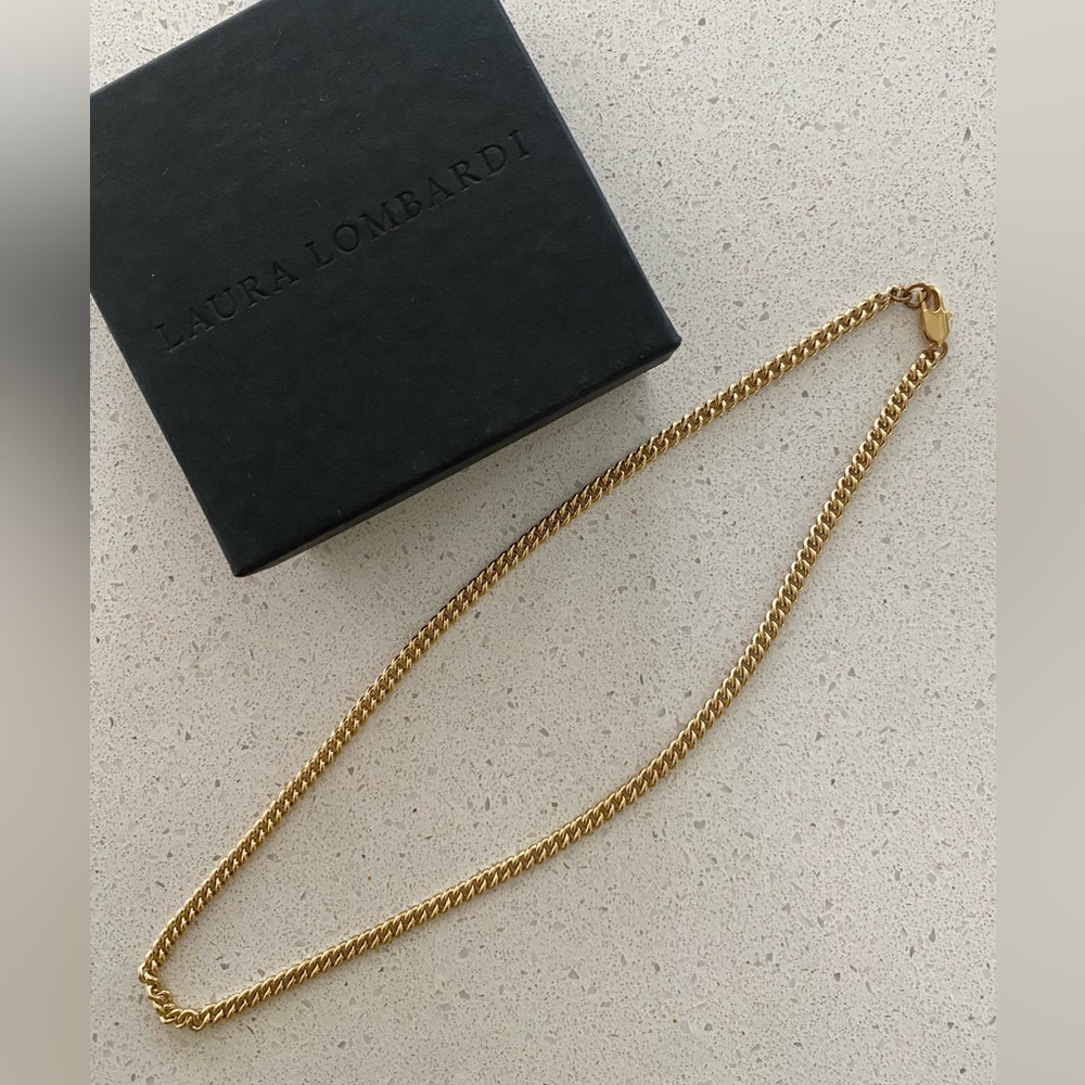 Laura Lombardi Curb Chain Necklace
